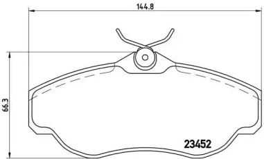 BREMBO P44 008