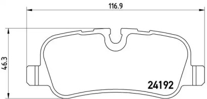 BREMBO P44 019