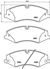 BREMBO P44 022