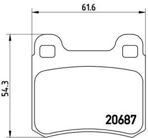 BREMBO P50 013