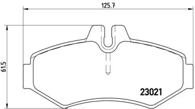 BREMBO P50 020