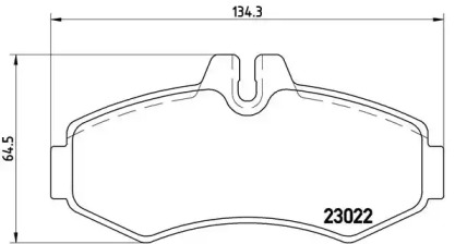 BREMBO P50 031