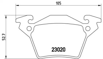 BREMBO P50 032