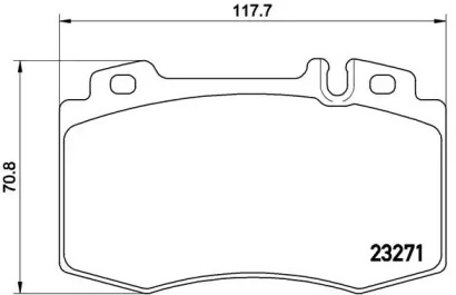 BREMBO P50 041