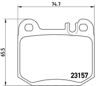 BREMBO P50 043