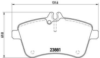 BREMBO P50 057