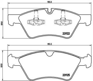 BREMBO P50 063