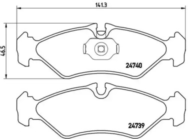 BREMBO P50 081