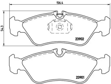 BREMBO P50 082