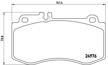 BREMBO P50 087