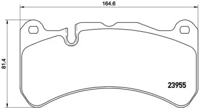 BREMBO P50 092