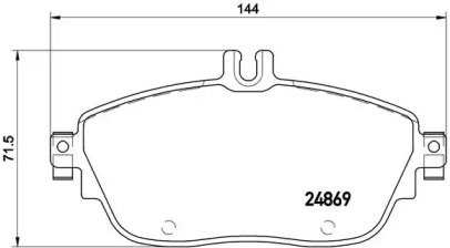 BREMBO P50 093