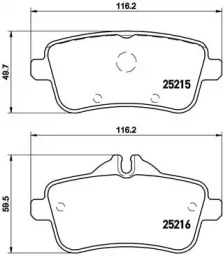 BREMBO P50 099