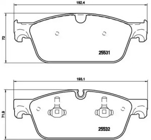 BREMBO P50 102