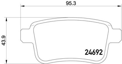 BREMBO P50 107