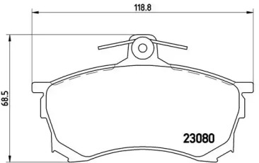 BREMBO P 54 021