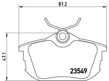 BREMBO P54 023