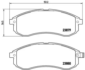 BREMBO P54 033