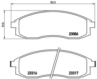 BREMBO P 54 037