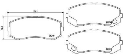 BREMBO P 54 043