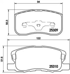 BREMBO P54 046