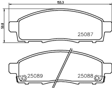 BREMBO P54 055