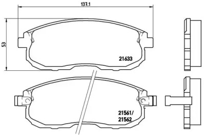 BREMBO P56 021