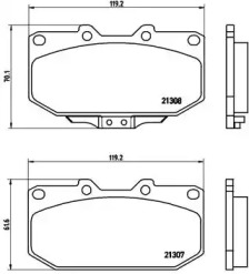 BREMBO P56025