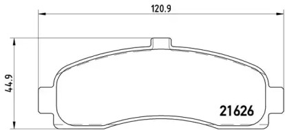 BREMBO P56 031