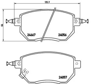 BREMBO P56 051