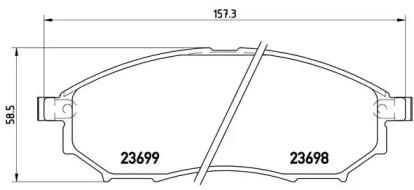 BREMBO P56 058