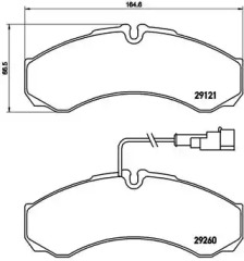 BREMBO P56 069