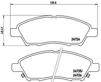 BREMBO P56 070