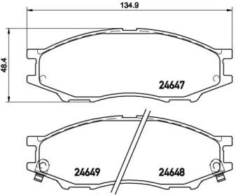 BREMBO P56083