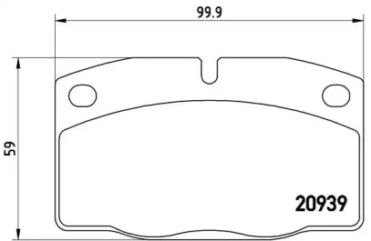 BREMBO P59 005