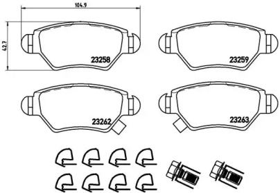 BREMBO P59 031