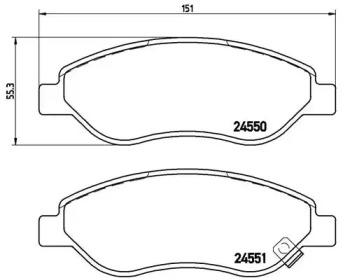 BREMBO P59 053