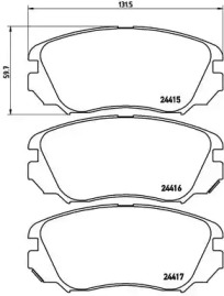 BREMBO P59 054