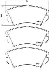 BREMBO P59 055