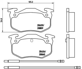 BREMBO P 61 029