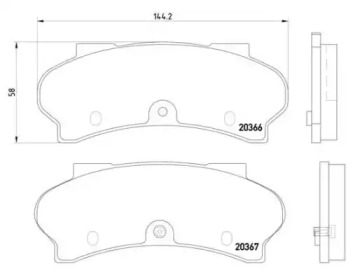 BREMBO P 61 033