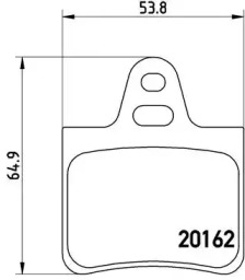 BREMBO P 61 037