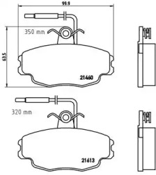 BREMBO P 61 043