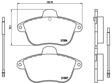 BREMBO P61 046