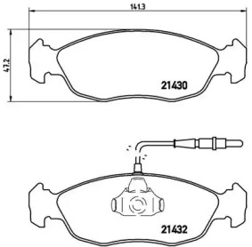 BREMBO P 61 054