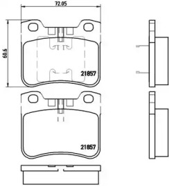 BREMBO P 61 059