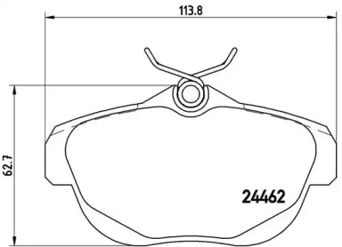 BREMBO P61 087