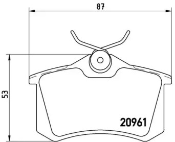 BREMBO P 61 088