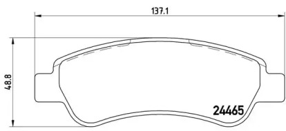 BREMBO P61 091