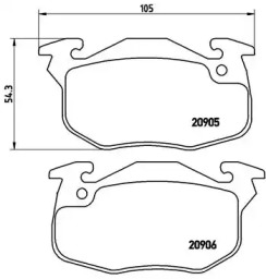 BREMBO P 61 097